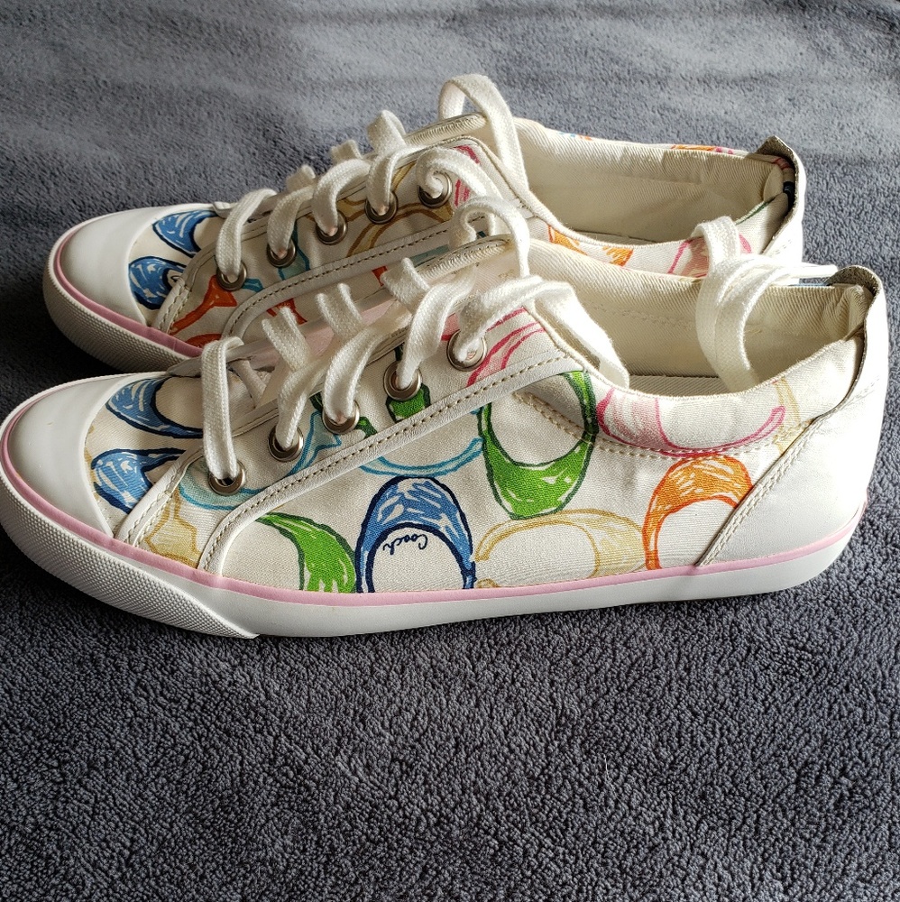 Coach scribble barrett sneakers